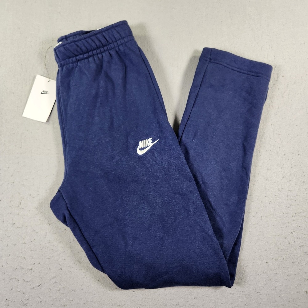 Nike (BV2707-410) Men's Sportswear Club Fleece Blue Pants Size Small NWT